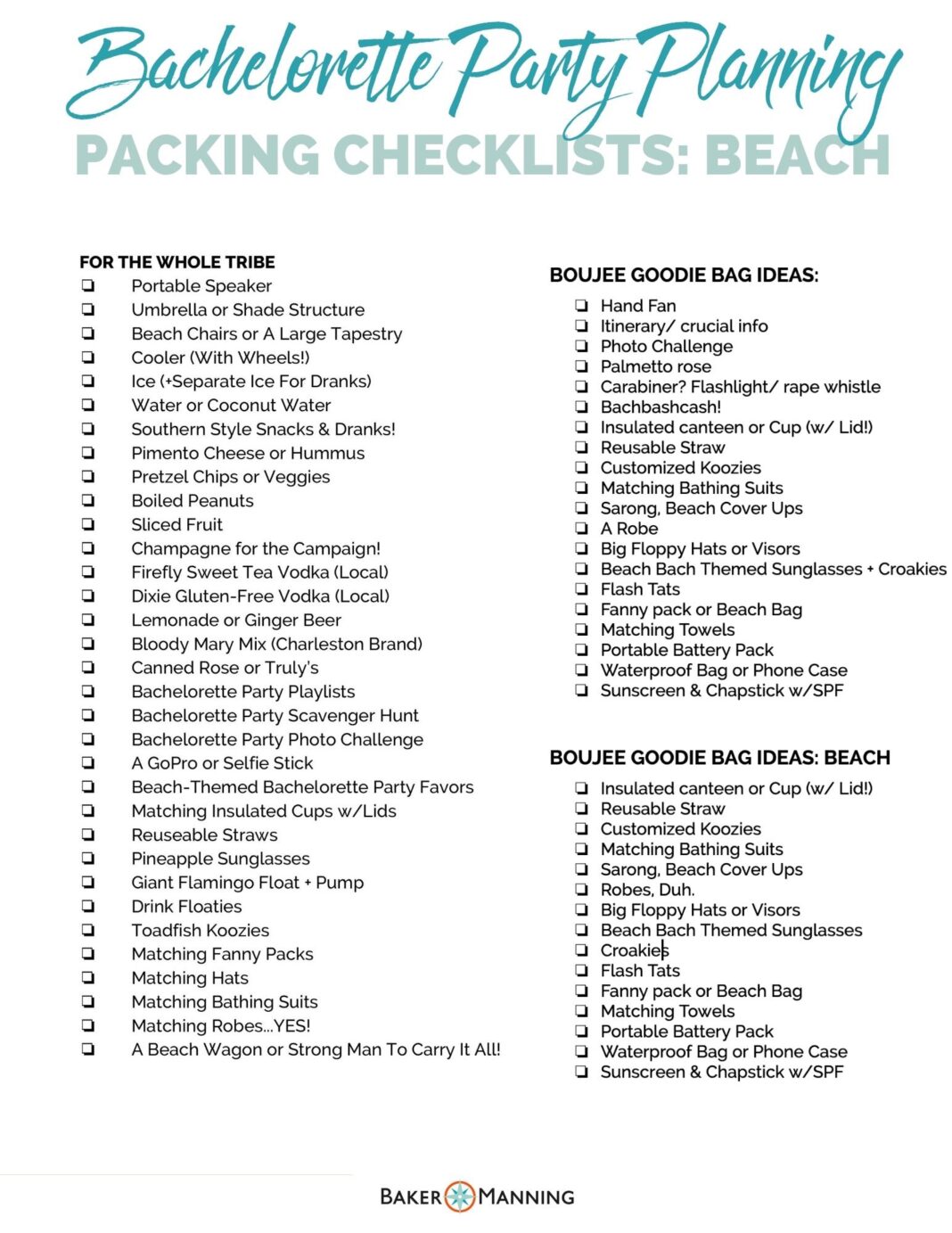 How To Plan an Epic Beach Bachelorette Party